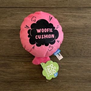 “Woofie Cushion” - Barkbox Toy